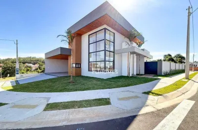 Casa com 3 dormitórios à venda, 215 m² por r$ 2.690.000,00 - condomínio jardim park vista real - indaiatuba/sp