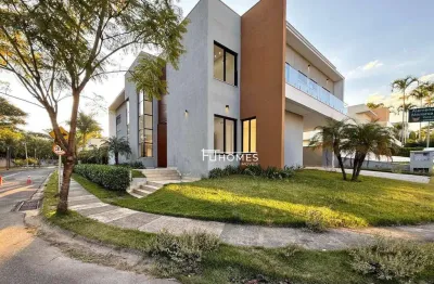 Sobrado com 4 dormitórios, 346 m² - venda por r$ 3.685.000,00 ou aluguel por r$ 19.010,00/mês - condomínio santa clara - indaiatuba/sp