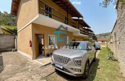 Casa para venda em teresópolis, parque do imbui, 2 dormitórios, 1 suíte, 2 banheiros, 1 vaga