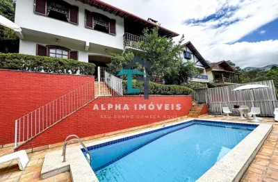 Casa para venda em teresópolis, posse, 6 dormitórios, 4 suítes, 7 banheiros, 3 vagas