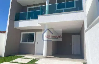 Casa com 4 dormitórios à venda, 136 m² por r$ 750.000 - serra grande - itaipú  niterói/rj
