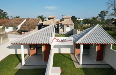 Casa com 2 dormitórios à venda, 82 m² por r$ 494.000,00 - barroco (itaipuaçu) - maricá/rj