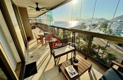 Punta del mar , frente mar - 4 quartos à venda, 190 m² por r$ 2.750.000 - piratininga - niterói/rj