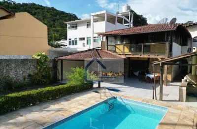 Maravilhosa casa com 5 dormitórios lote inteiro à venda por r$ 950.000 - maravista - niterói/rj