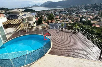 Casa em condomínio com 4 suítes à venda, 420 m² por r$ 3.900.000 - camboinhas - niterói/rj