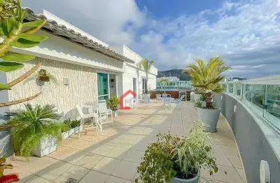 Cobertura com 4 dormitórios à venda, 360 m² por r$ 5.500.000,00 - charitas - niterói/rj