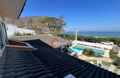 Oportunidade mansão frente mar com 7 quartos à venda, 700 m² por r$ 5.500.000 - itacoatiara - niterói/rj