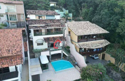Casa com 5 dormitórios à venda, 495 m² por r$ 1.500.000,00 - camboinhas - niterói/rj