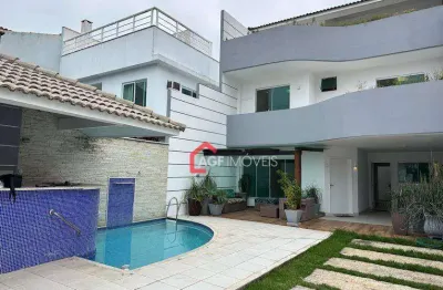 Casa com 4 quartos para alugar por r$ 12.000/mês - itacoatiara - niterói/rj