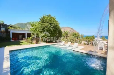 Casa com 5 dormitórios à venda, 600 m² por r$ 6.499.000,00 - itacoatiara - niterói/rj