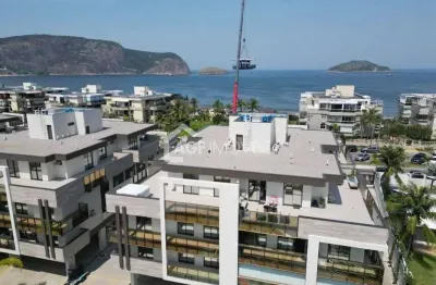 Cobertura com 4 suítes à venda, 322 m² por r$ 4.450.000 - triunfo camboinhas, niterói/rj