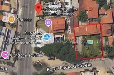 Casa com lote de 720m² por r$ 1.700.000 - piratininga - niterói/rj