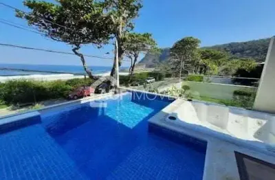Casa frente mar com 05 suítes à venda por r$ 13.900.000 - itacoatiara - niterói/rj