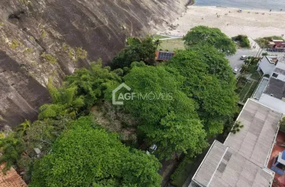 Terreno à venda com 443 m² colado na pedra do costão - itacoatiara