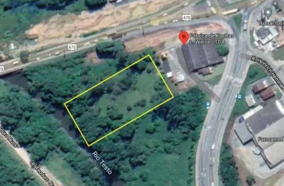 Terreno à venda, 6638 m² por r$ 3.900.000,00 - salto do norte - blumenau/sc