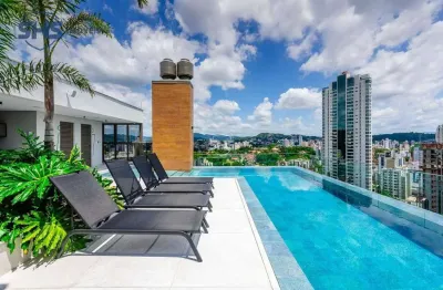 Apartamento com 1 dormitório e 1 vaga para alugar, 35 m² por r$ 3.410/mês - victor konder - blumenau/sc