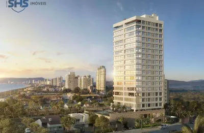 Apartamento com 4 dormitórios - frente mar - balneário piçarras/sc