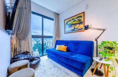 Apartamento com 1 dormitório à venda, 35 m² por r$ 530.000,00 - victor konder - blumenau/sc