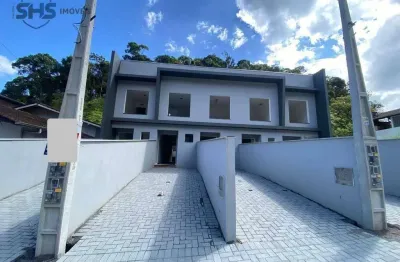 Casa com 2 dormitórios à venda, 64 m² por r$ 320.000,00 - fortaleza alta - blumenau/sc