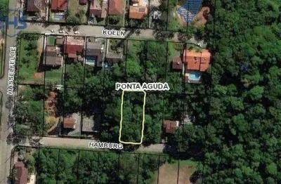 Terreno à venda na Rua Hamburg, 190, Ponta Aguda, Blumenau
