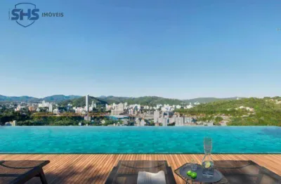 Apartamento com 1 dormitório à venda, 65 m² por r$ 600.000,00 - velha - blumenau/sc