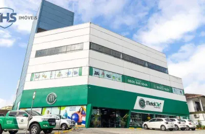 Sala para alugar com 450 m - itoupava norte - blumenau/sc
