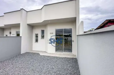 Casa com 2 dormitórios à venda, 58 m² por r$ 309.000,00 - testo salto - blumenau/sc