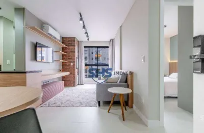 Apartamento com 1 dormitório para alugar, 35 m² por r$ 3.120,00/mês - itoupava seca - blumenau/sc