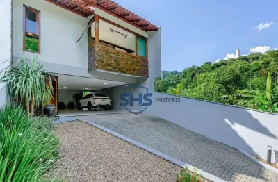Casa com 3 dormitórios à venda, 250 m² por r$ 1.250.000,00 - itoupava norte - blumenau/sc