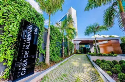 Sala para alugar, 39 m² por r$ 2.330,00/mês - ribeirão fresco - blumenau/sc