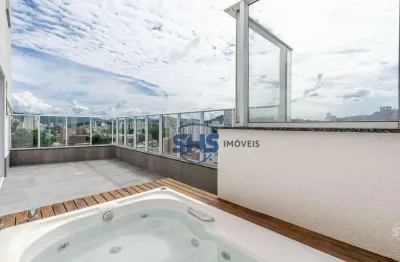 Apartamento com terraço e jacuzzi em andar alto no bairro vila nova