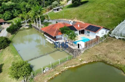 Sítio com 2 dormitórios à venda, 5000 m² por r$ 1.200.000,00 - albertina - rio do sul/sc
