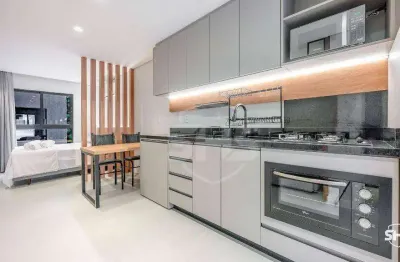 Apartamento com 1 dormitório para alugar, 27 m² por r$ 3.110,00/mês - centro (blumenau) - blumenau/sc