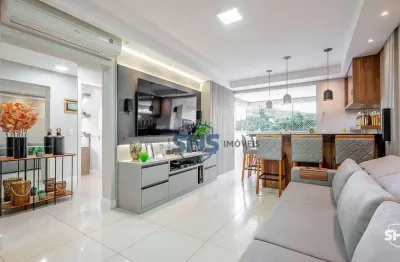 Apartamento com 2 dormitórios à venda, 86 m² por r$ 790.000,00 - vila formosa - blumenau/sc