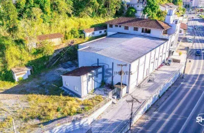 Galpão para alugar, 1000 m² por r$ 26.000,01/mês - garcia - blumenau/sc