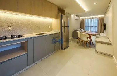Apartamento com 2 dormitórios para alugar, 52 m² por r$ 5.350,00/mês - velha - blumenau/sc