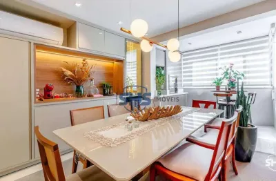 Apartamento com 3 dormitórios à venda, 106 m² por r$ 879.000,00 - vila formosa - blumenau/sc