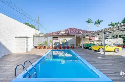 Casa com 4 dormitórios à venda, 500 m² por r$ 3.000.000,00 - fortaleza alta - blumenau/sc