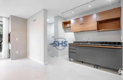 Apartamento com 1 dormitório para alugar, 43 m² por r$ 2.640,00/mês - itoupava seca - blumenau/sc