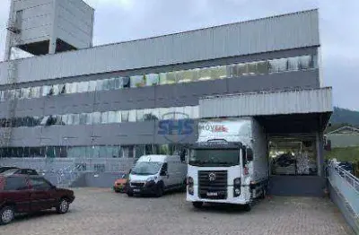 Galpão para alugar, 903 m² por r$ 20.700,01/mês - passo manso - blumenau/sc