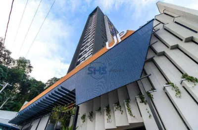 Apartamento com 1 dormitório para alugar, 21 m² por r$ 2.610,00/mês - itoupava seca - blumenau/sc