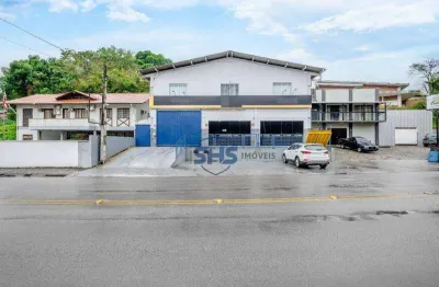 Galpão para alugar, 450 m² por r$ 10.223,49/mês - progresso - blumenau/sc