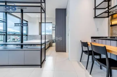 Apartamento com 1 dormitório para alugar, 35 m² por r$ 3.260,00/mês - victor konder - blumenau/sc