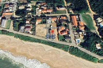 Terreno com 600m2 - 15 x 40m - frente mar na praia grande - penha
