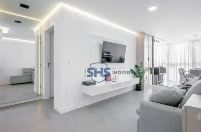 Apartamento com 2 dormitórios para alugar, 76 m² por r$ 6.408,00/mês - velha - blumenau/sc