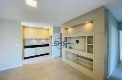 Apartamento com 2 dormitórios para alugar, 60 m² por r$ 2.790,00/mês - velha - blumenau/sc