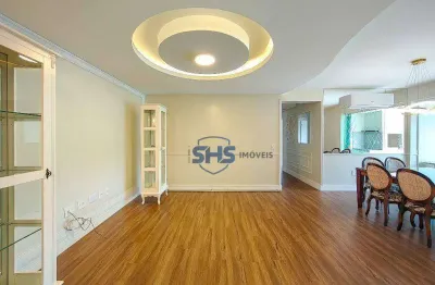 Apartamento com 2 dormitórios para alugar, 123 m² por r$ 7.600,00/mês - centro (blumenau) - blumenau/sc