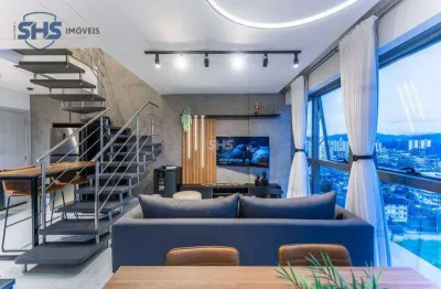 Apartamento com 1 dormitório à venda, 65 m² por r$ 930.000,00 - victor konder - blumenau/sc