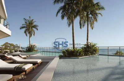 Apartamento com 3 dormitórios à venda, 131 m² por r$ 1.964.371,53 - praia de armação do itapocorói - penha/sc