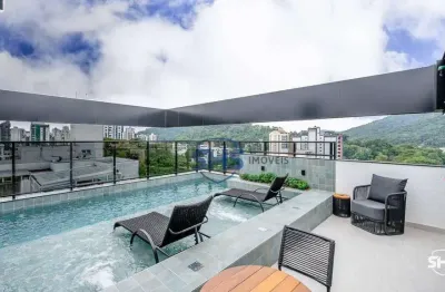 Apartamento com 1 dormitório à venda, 27 m² por r$ 350.000,00 - centro (blumenau) - blumenau/sc